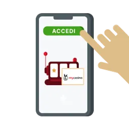 Pulsante Accedi