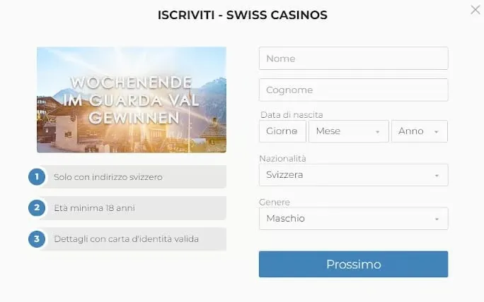 come-registrarsi-swisscasinos-ch